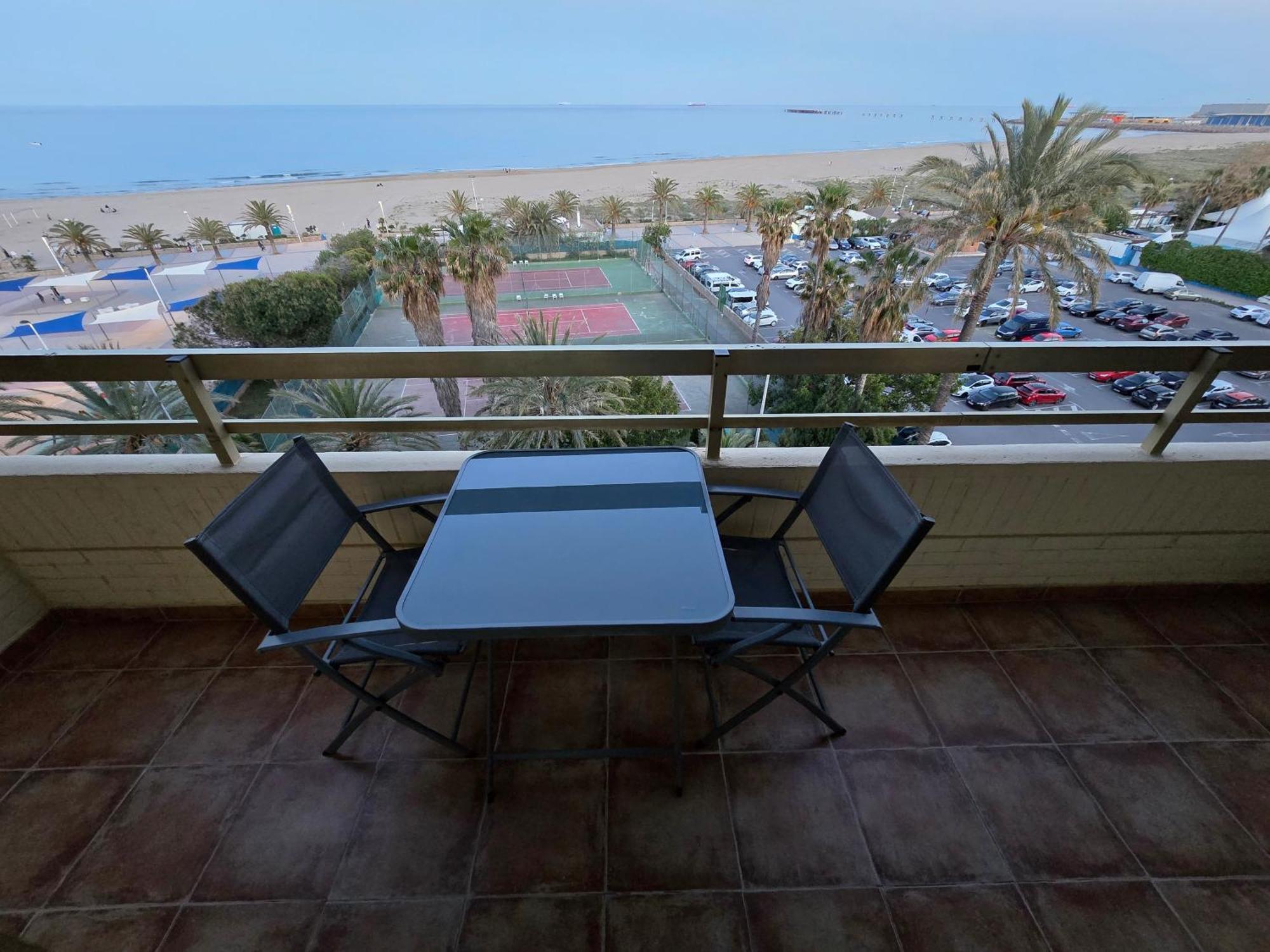 Vistas Espectaculares 1ª Linea Playa, Wifi, Ascensor Puerto de Sagunto Exterior foto